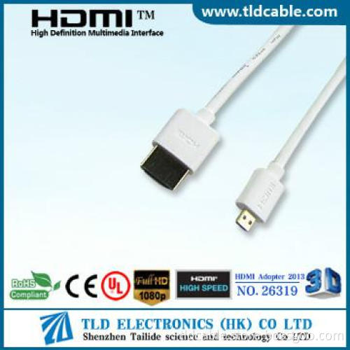 1080p High Speed Slim HDMI Cable AM/DM with 3D